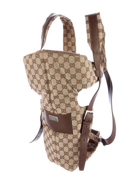 gucci baby carrier buy online|authentic gucci diaper bag.